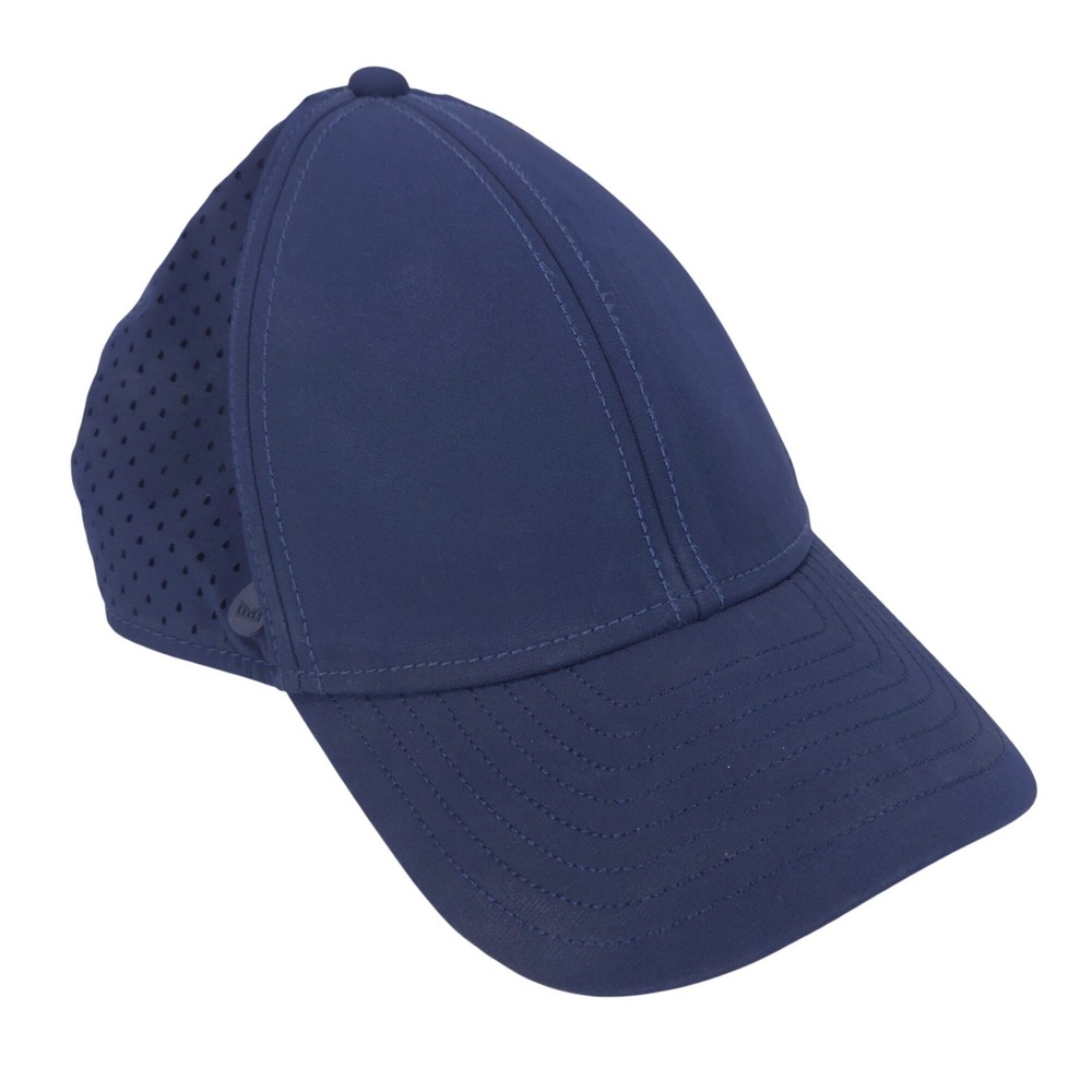 Melin A-Game Hydro Snapback Hat 56cm Small Navy Blue Performance Cap Gorpcore